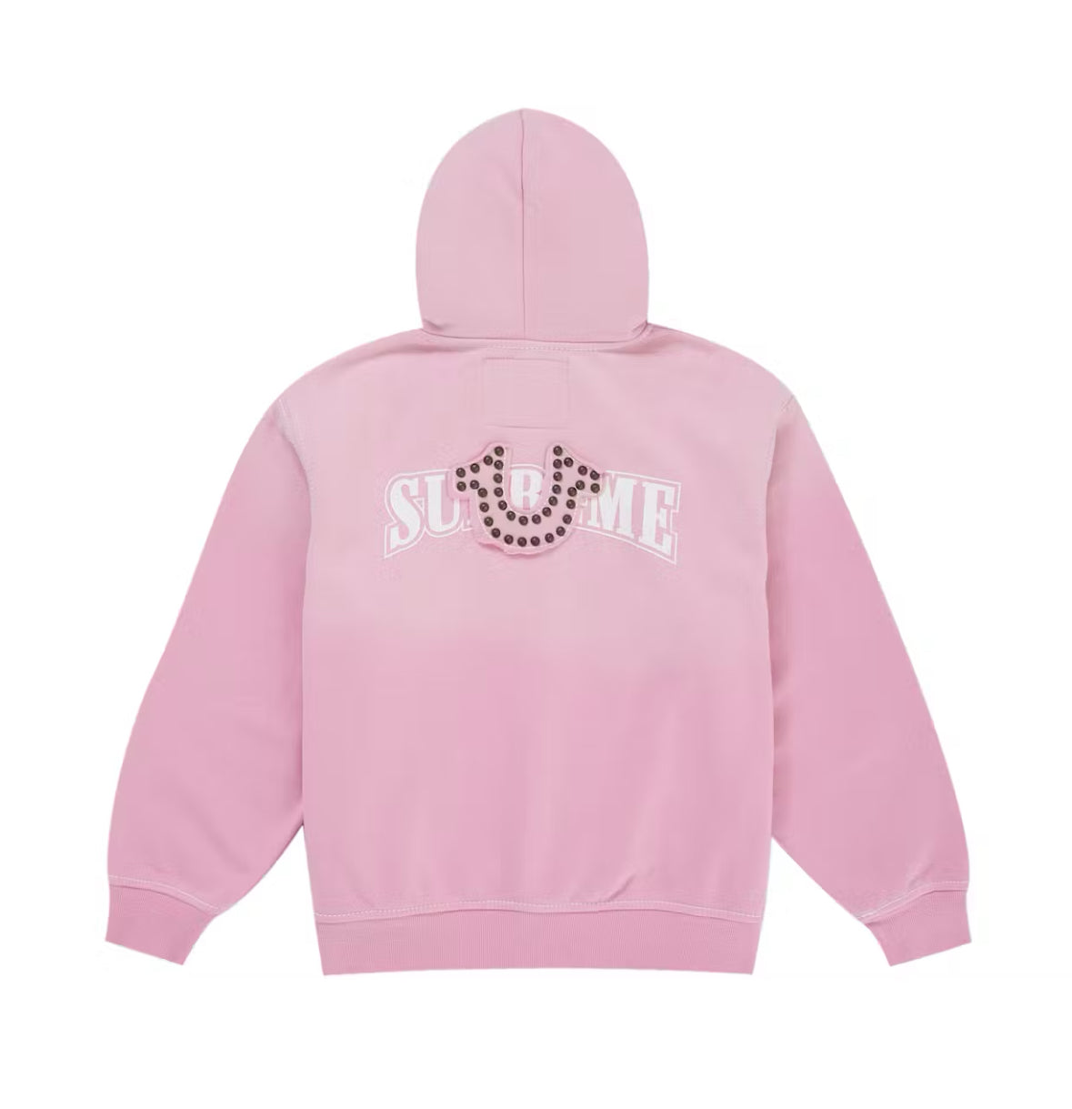 Supreme True Religion Zip Up Hooded Sweatshirt (FW25) Pink