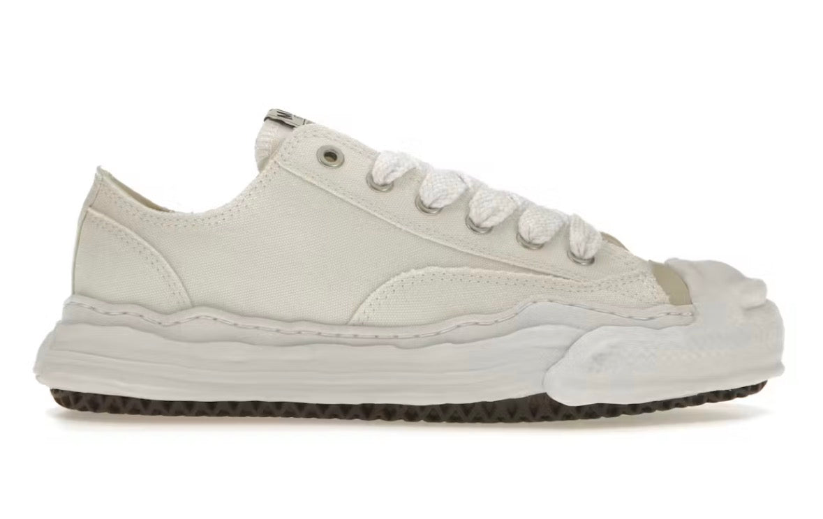 Maison Mihara Yasuhiro Hank OG Sole Canvas Low White