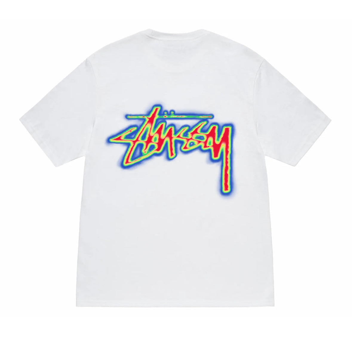 Stussy Thermal Stock Tee White