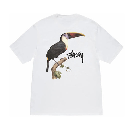 Stussy Toucan Tee White