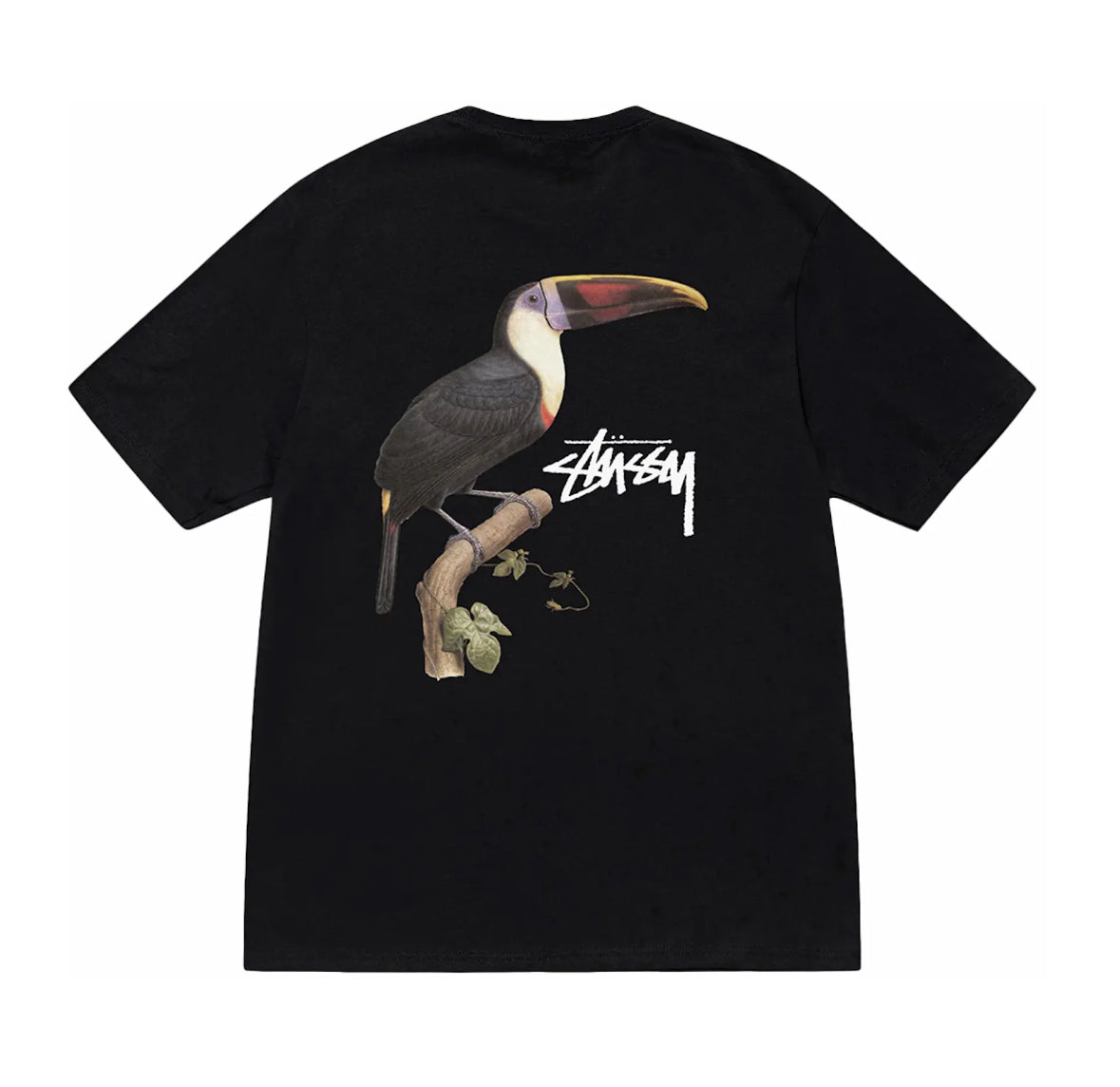 Stussy Toucan Tee Black