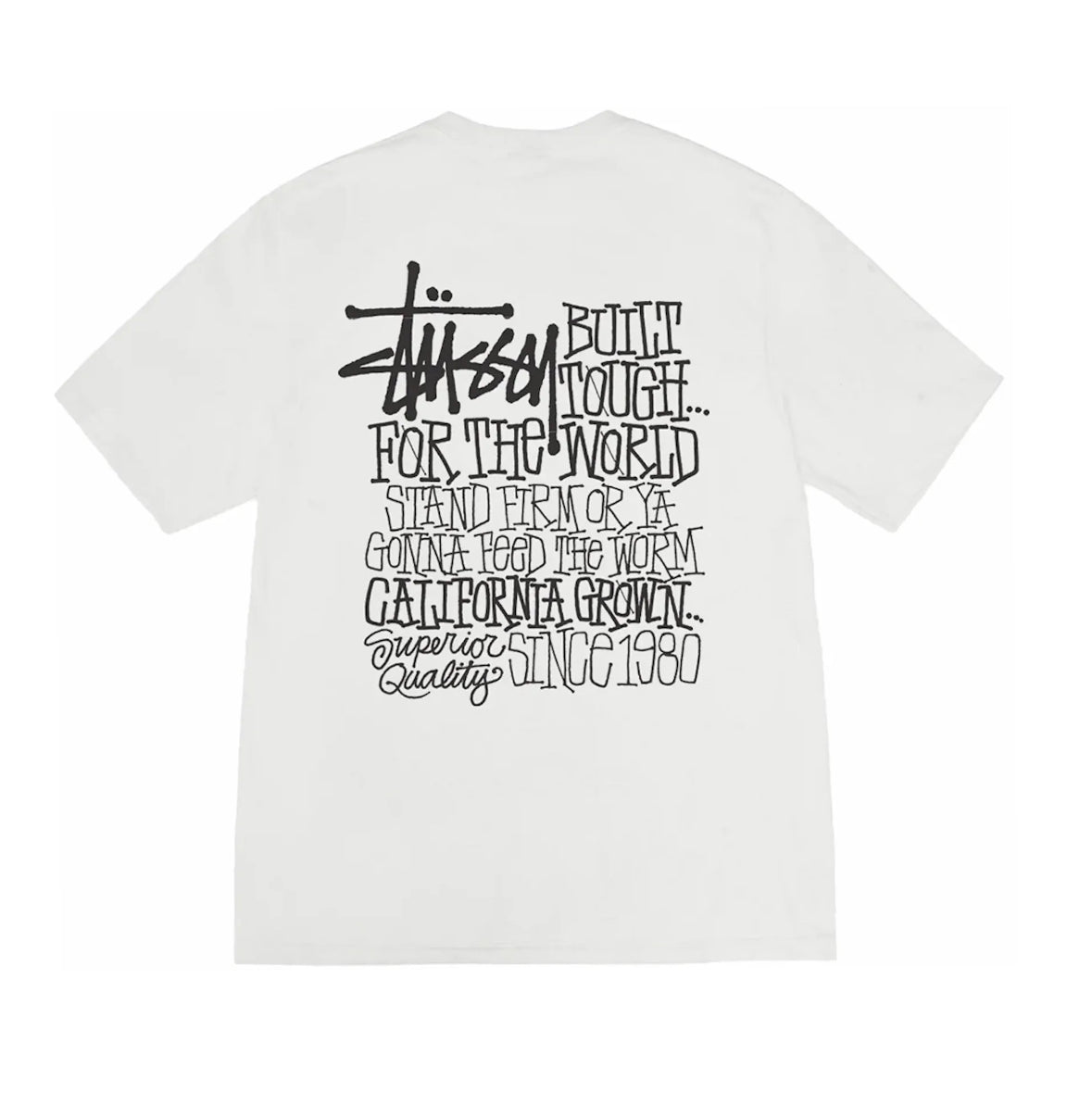 Stussy California Grown Pigment Dyed Tee Natural