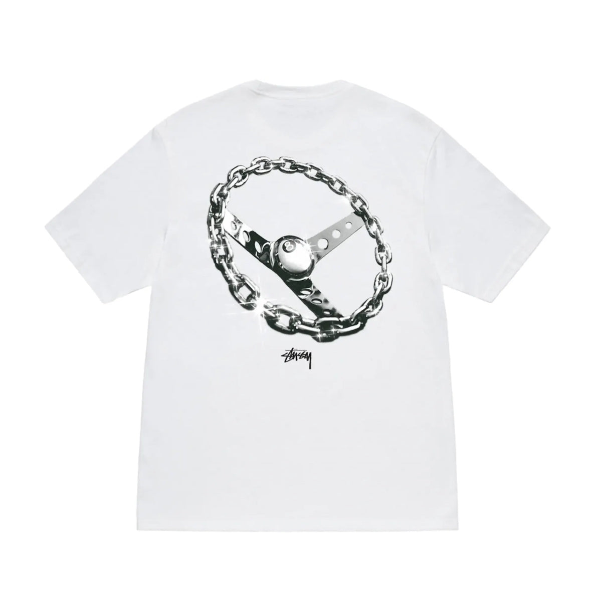 Stussy Chain-Link T-shirt White