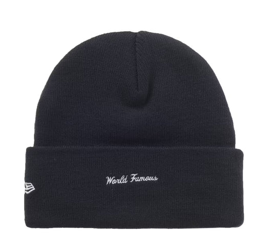 Supreme New Era Box Logo Beanie Navy