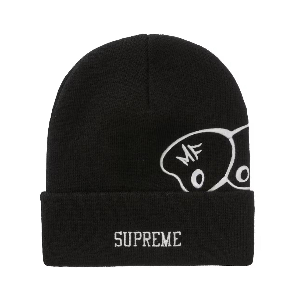 Supreme MF DOOM Beanie Black