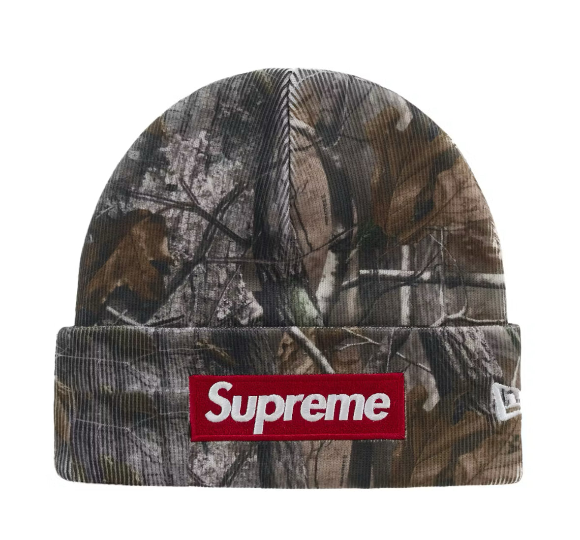 Supreme New Era Box Logo Beanie (FW25) Realtree AP Camo