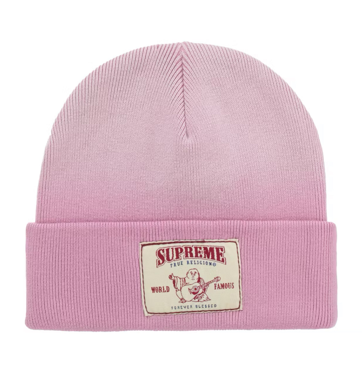 Supreme True Religion Beanie (FW25) Pink
