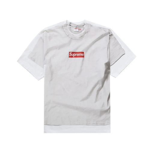 Supreme MM6 Maison Margiela Box Logo Tee White