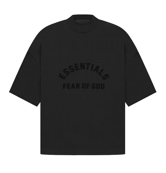 Fear of God Essentials Arch Logo Tee Jet Black