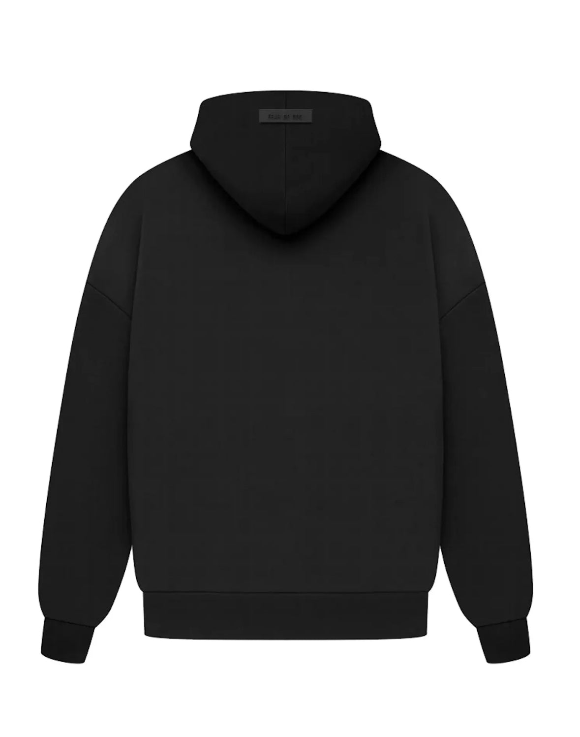 Fear of God Essentials Arch Logo Hoodie Jet Black