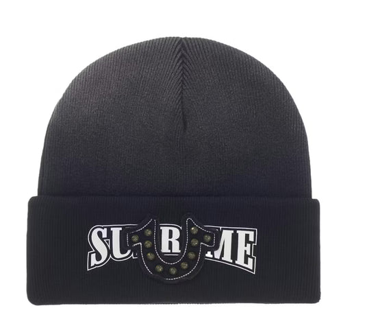 Supreme True Religion Beanie (FW25) Black