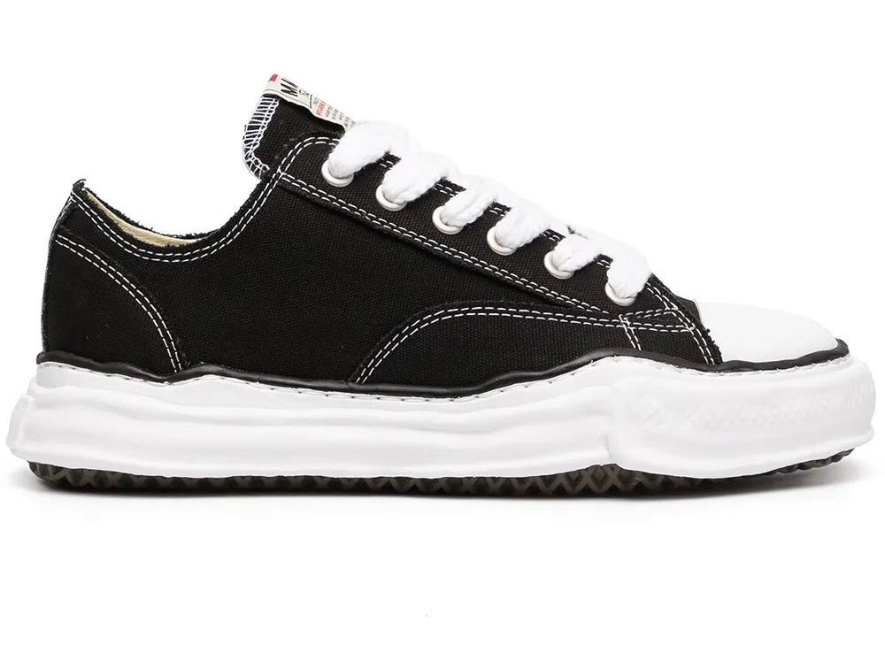 Maison Mihara Yasuhiro Peterson OG Sole Canvas Low Black