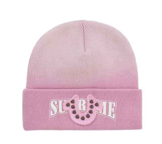 Supreme True Religion Beanie (FW25) Pink