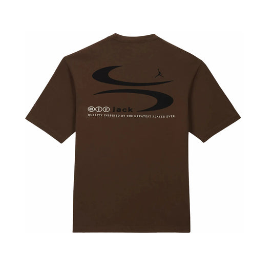 Jordan x Travis Scott T-shirt Brown