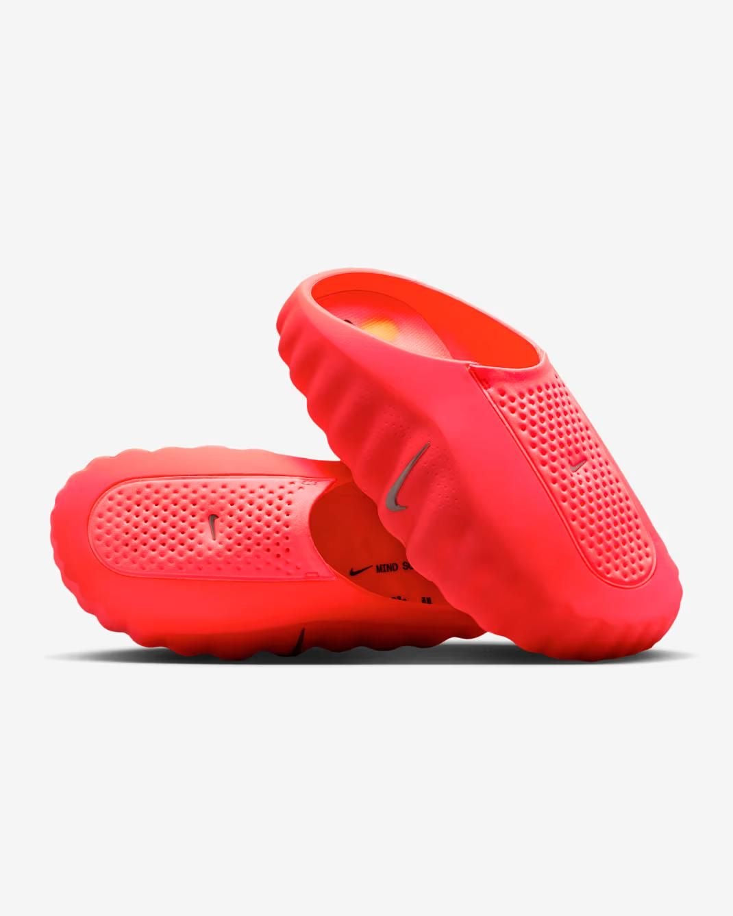 Nike Mind 001 Slide Solar Red