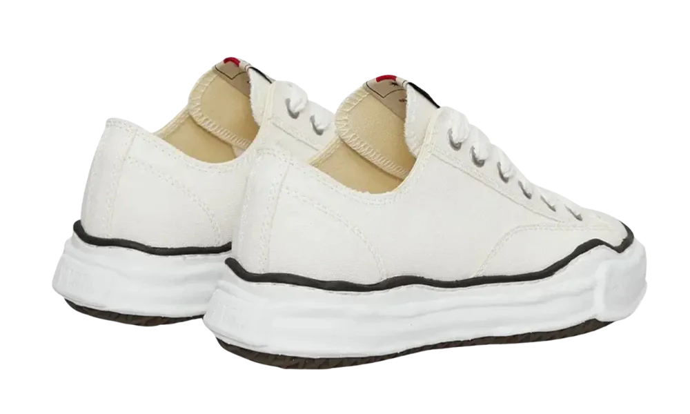 Maison Mihara Yasuhiro Peterson OG Sole Canvas Low White