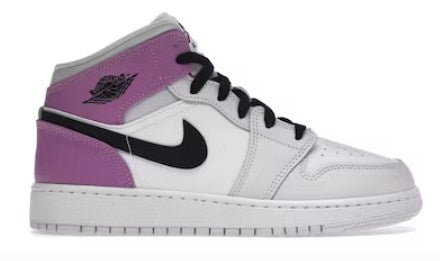 Jordan 1 Mid Barely Grape (GS)