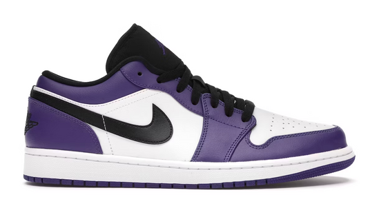 Jordan 1 Low Court Purple White