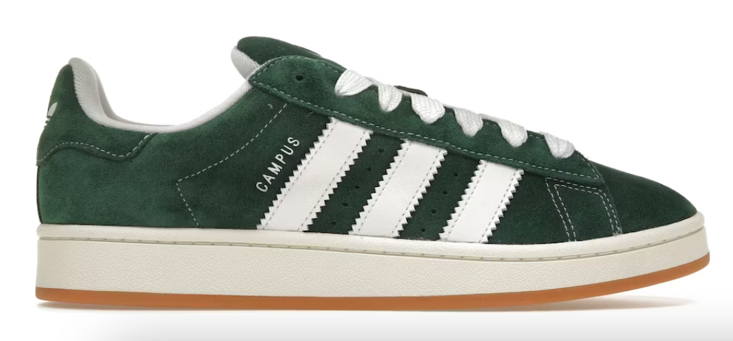 adidas Campus 00s Dark Green Cloud White