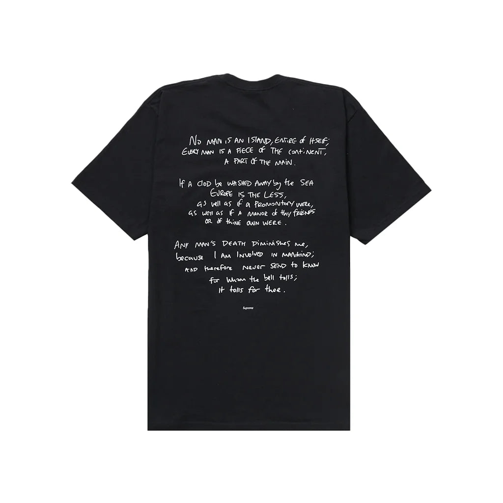 Supreme Corteiz Rules The World Tee Black